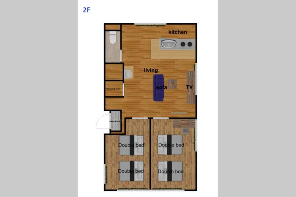 アンドステイ石原2丁目201 Apartman Tokió Kültér fotó